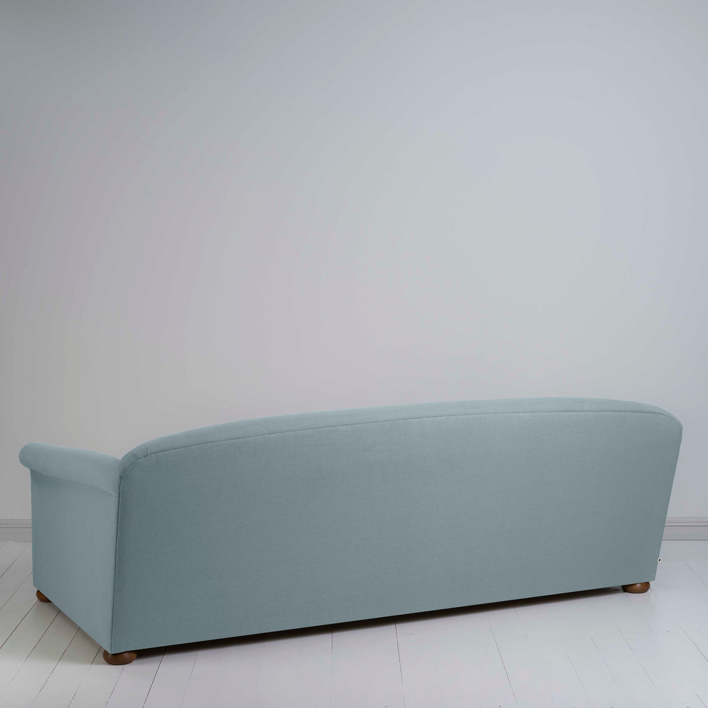 More the Merrier 4 Seater Sofa in Laidback Linen Cerulean