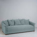 image of More the Merrier 4 Seater Sofa in Laidback Linen Cerulean