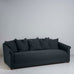 image of More the Merrier 4 Seater Sofa in Laidback Linen Midnight
