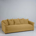 image of More the Merrier 4 Seater Sofa in Laidback Linen Ochre