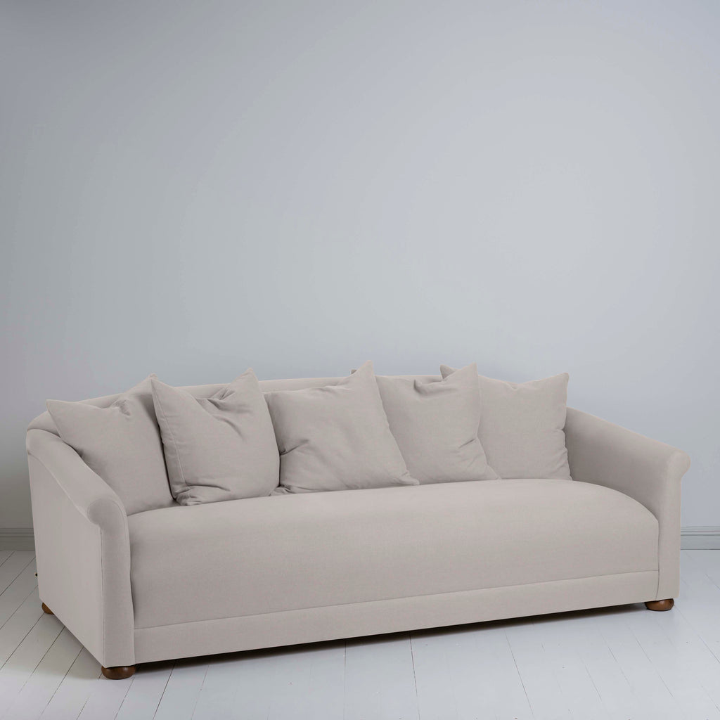  More the Merrier 4 Seater Sofa in Laidback Linen Pearl Grey 