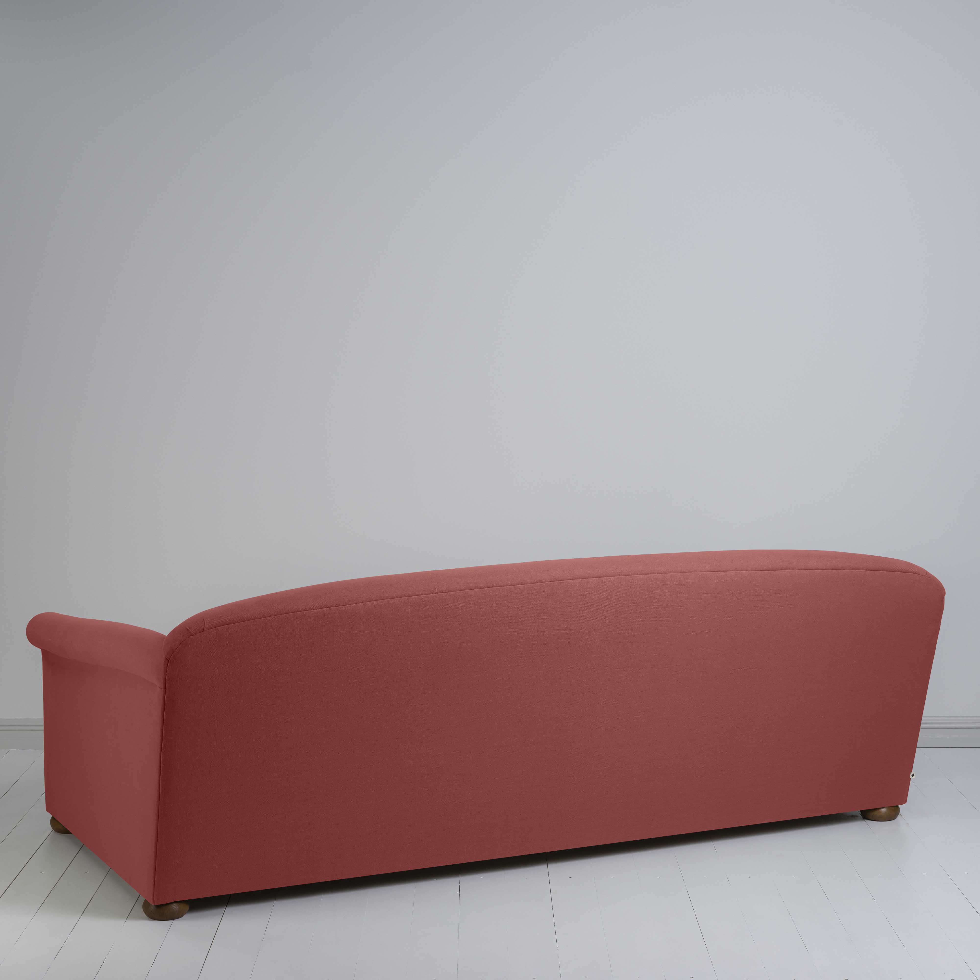  More the Merrier 4 Seater Sofa in Laidback Linen Rouge 