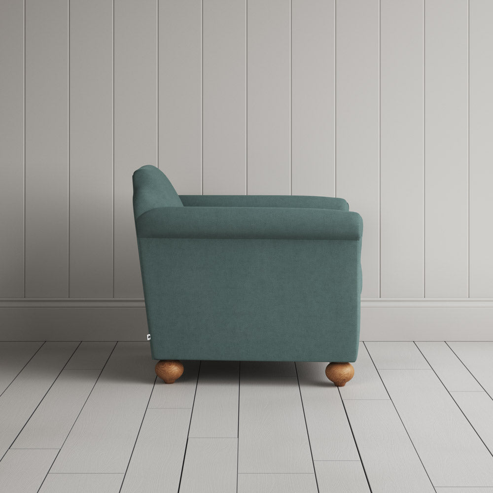 Dolittle Armchair in Laidback Linen Mineral