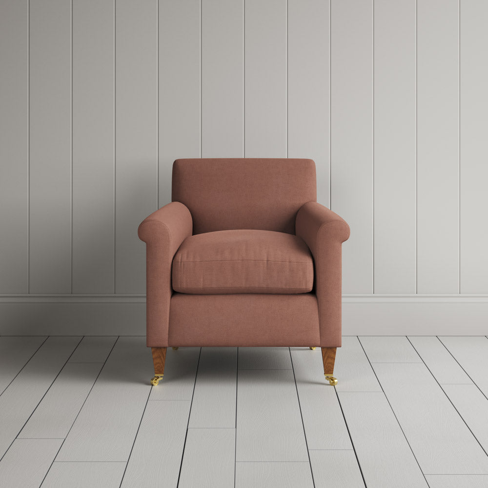 Idler Armchair in Laidback Linen Roseberry