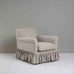 image of Curtain Call Armchair in Laidback Linen Pearl Grey