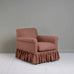 image of Curtain Call Armchair in Laidback Linen Sweet Briar