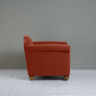 Dolittle Armchair in Intelligent Velvet Sienna, Side View - Nicola Harding