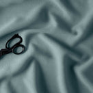 Laidback Linen Cerulean, Fabric With Scissor Handle - Nicola Harding