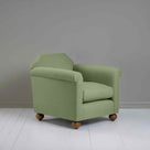 Dolittle Armchair in Laidback Linen Moss - Nicola Harding