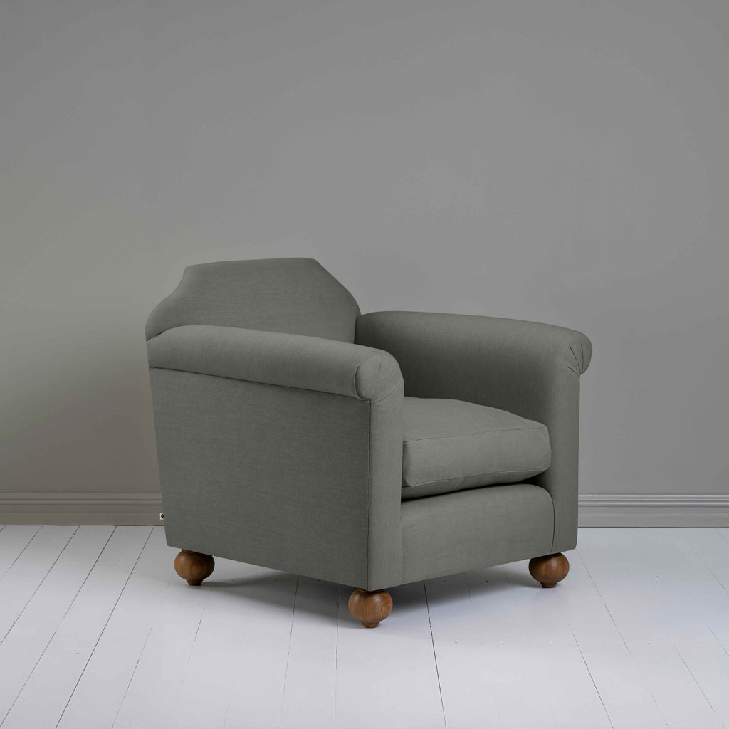  Dolittle Armchair in Laidback Linen Shadow 