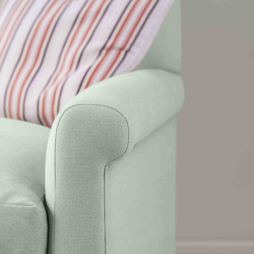 Idler Armchair in Laidback Linen Sky - Nicola Harding