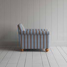 Idler Armchair in Regatta Cotton, Blue - Nicola Harding