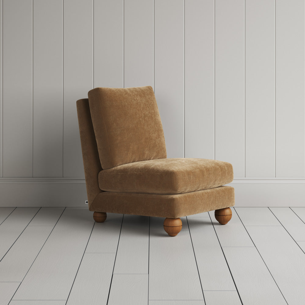 Perch Armchair in Classic Corduroy Stone Beige
