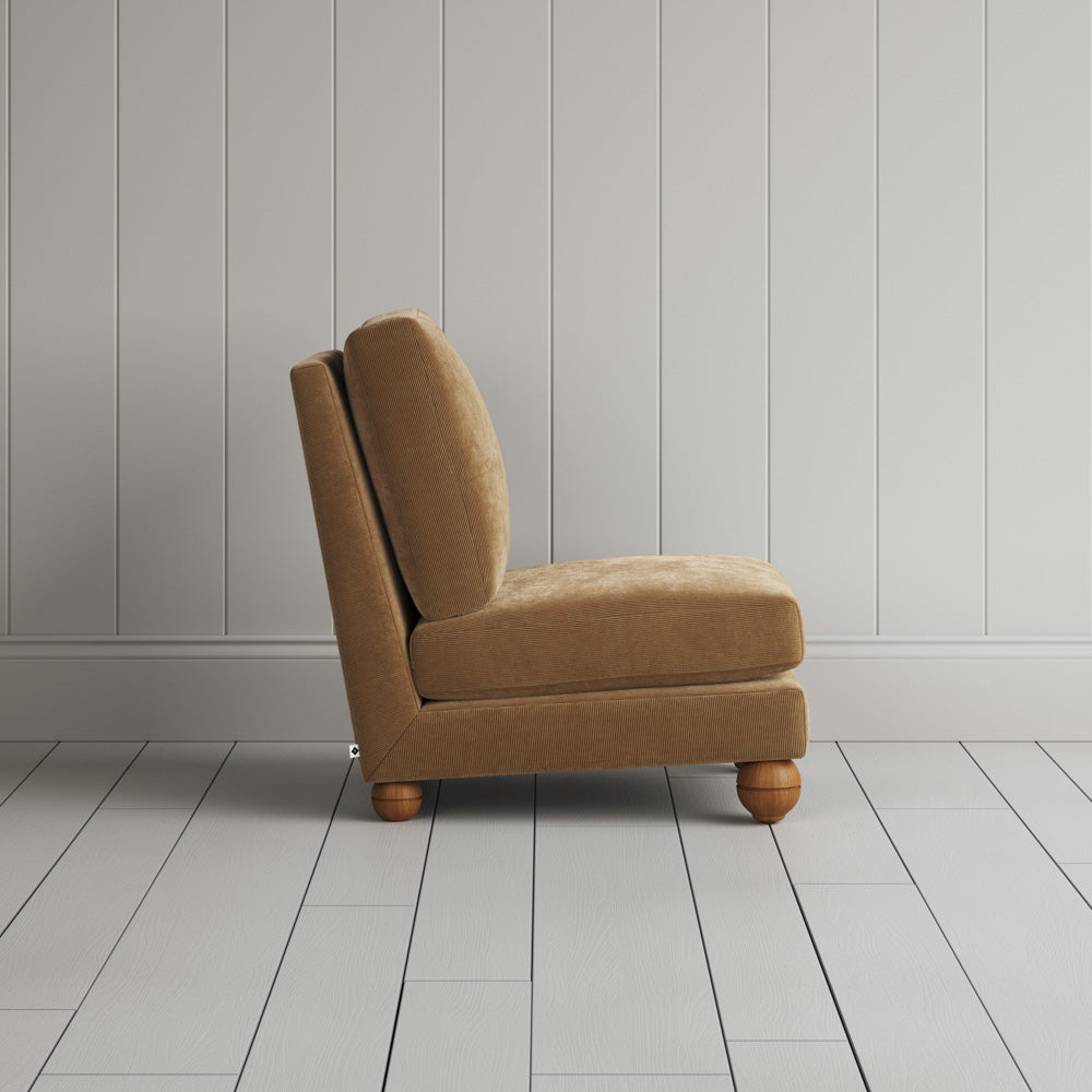 Perch Armchair in Classic Corduroy Stone Beige