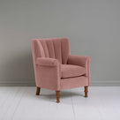 Time Out Armchair in Intelligent Velvet Dusky Pink - NiX
