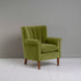 image of Time Out Armchair in Intelligent Velvet Lawn