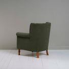 Time Out Armchair in Intelligent Velvet Seaweed, Back View - NiX