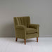 image of Time Out Armchair in Intelligent Velvet Sepia
