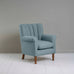 image of Time Out Armchair in Laidback Linen Cerulean