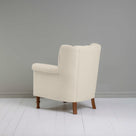 Time Out Armchair in Laidback Linen Dove, Back View - NiX