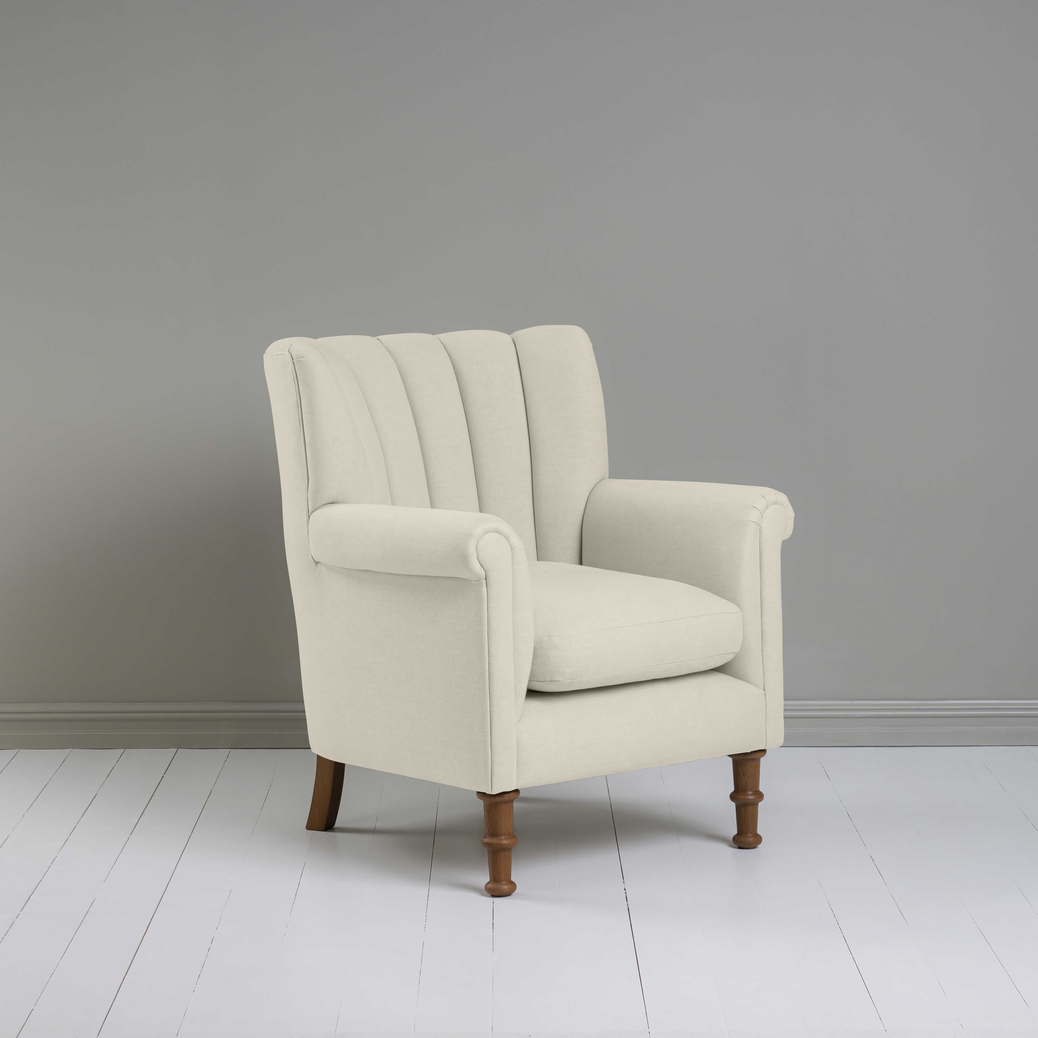Time Out Armchair in Laidback Linen Dove - NiX