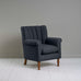 image of Time Out Armchair in Laidback Linen Midnight