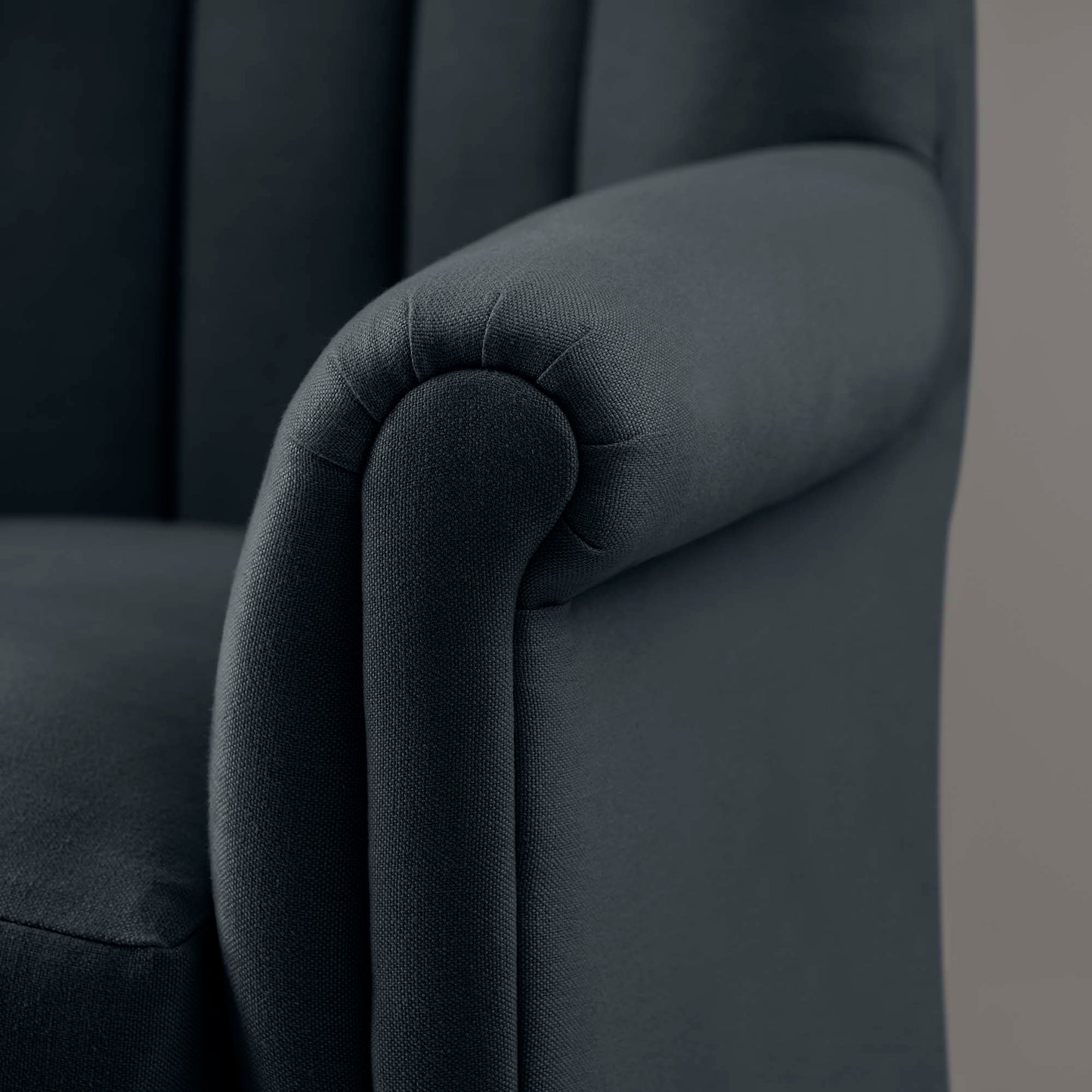 Time Out Armchair in Laidback Linen Midnight
