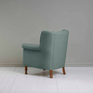Time Out Armchair in Laidback Linen Mineral, Back View - NiX