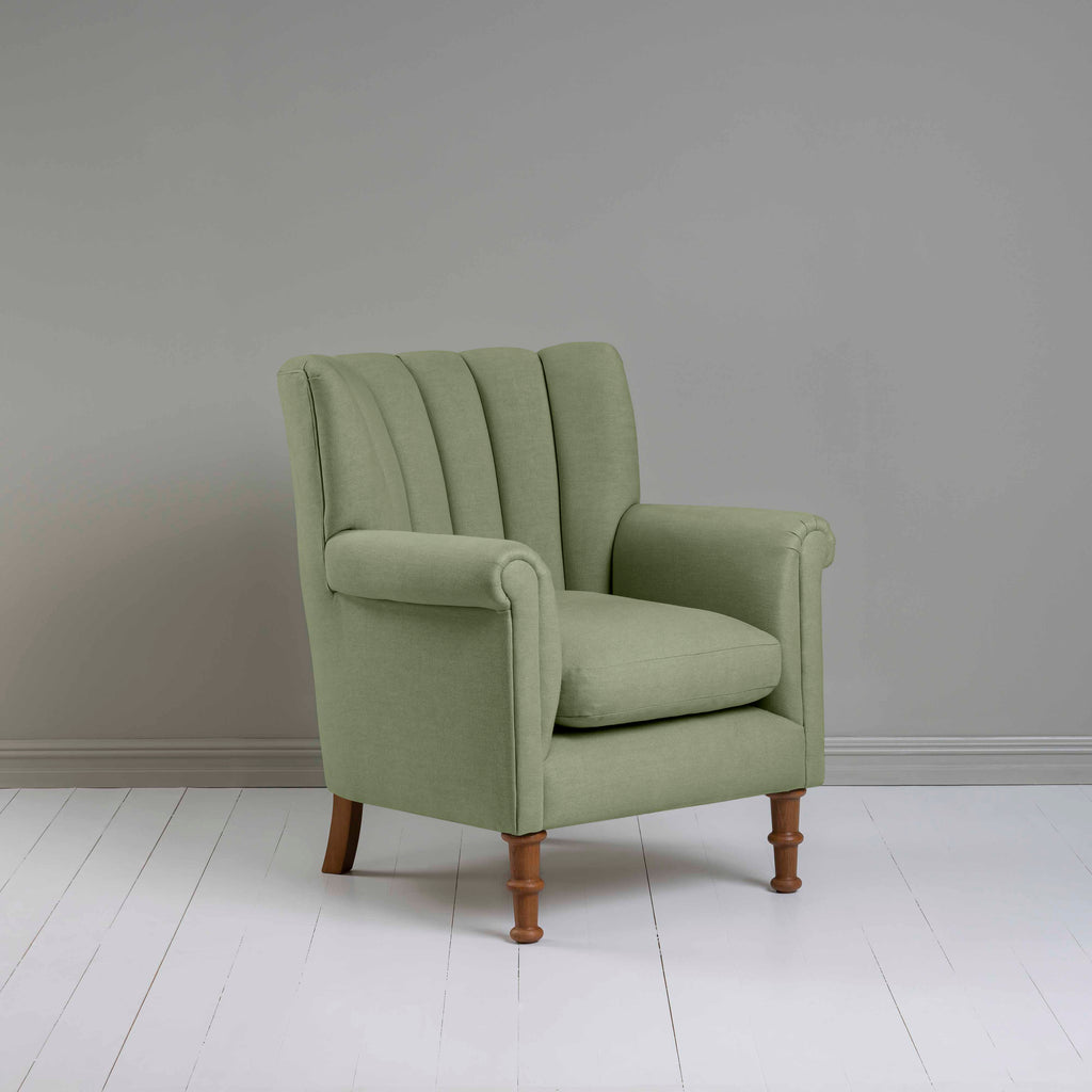 Time Out Armchair in Laidback Linen Moss 