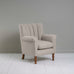 image of Time Out Armchair in Laidback Linen Pearl Grey