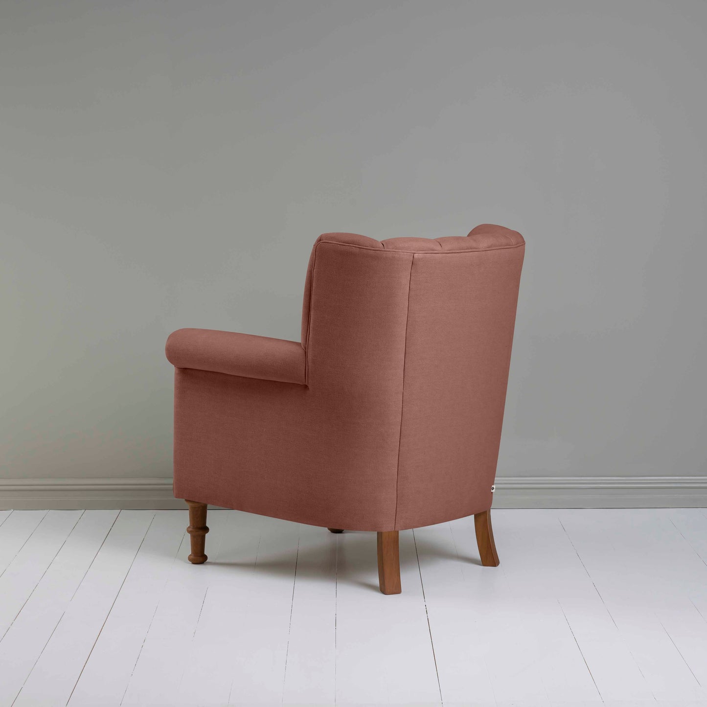 Time Out Armchair in Laidback Linen Sweet Briar