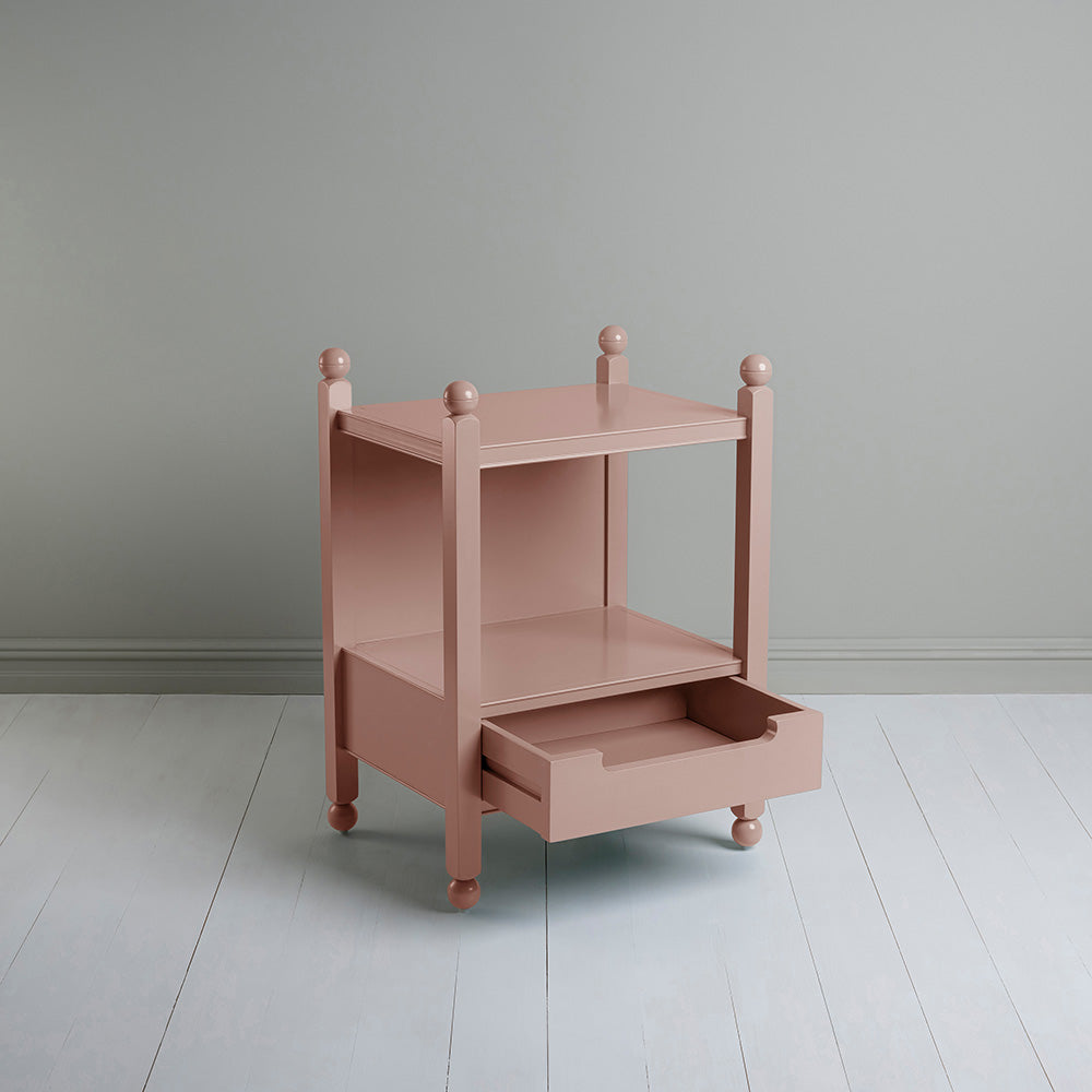 Slumber Bedside Table, Blush Pink