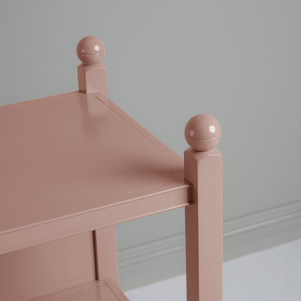 Slumber Bedside Table, Blush Pink