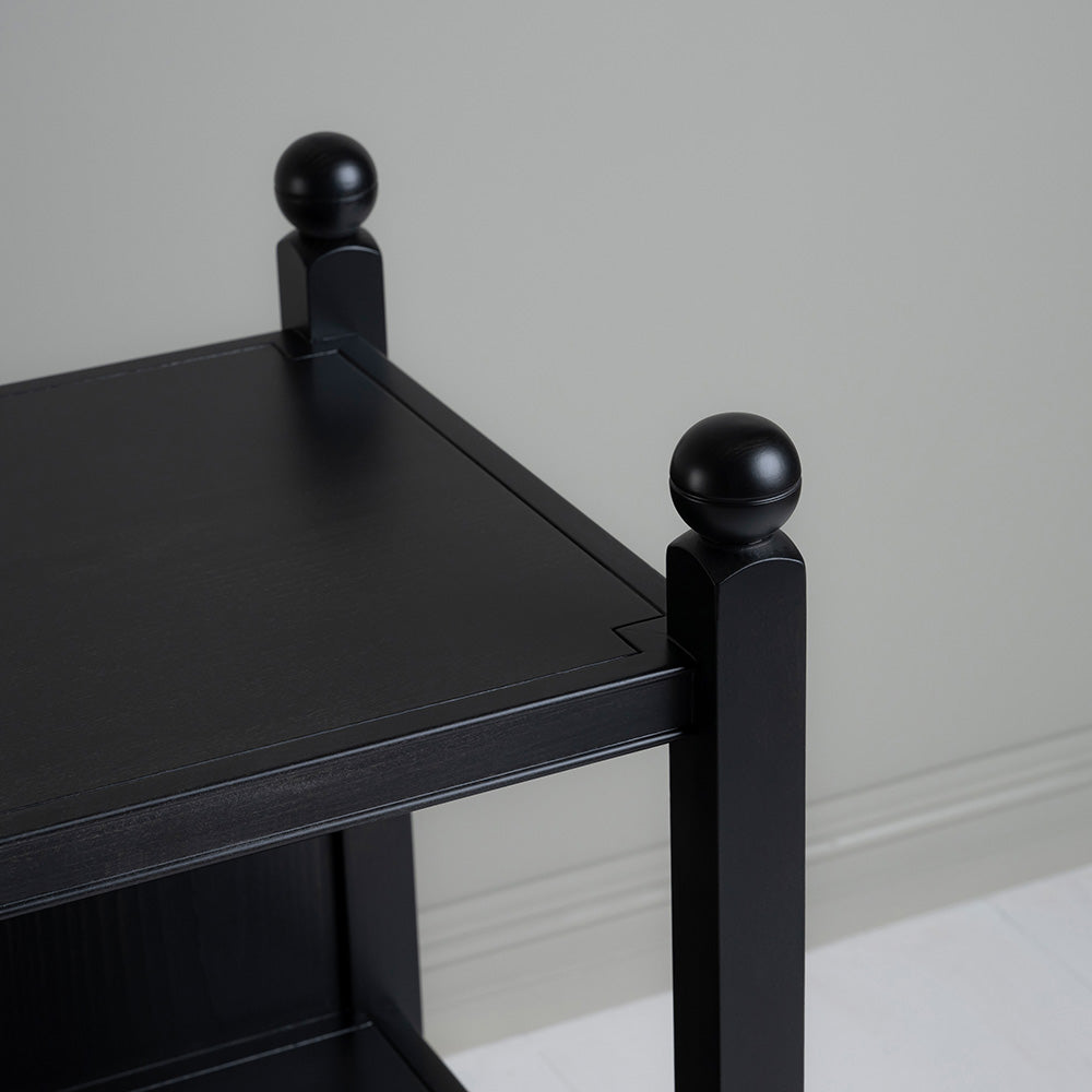 Slumber Bedside Table, Carbon Black
