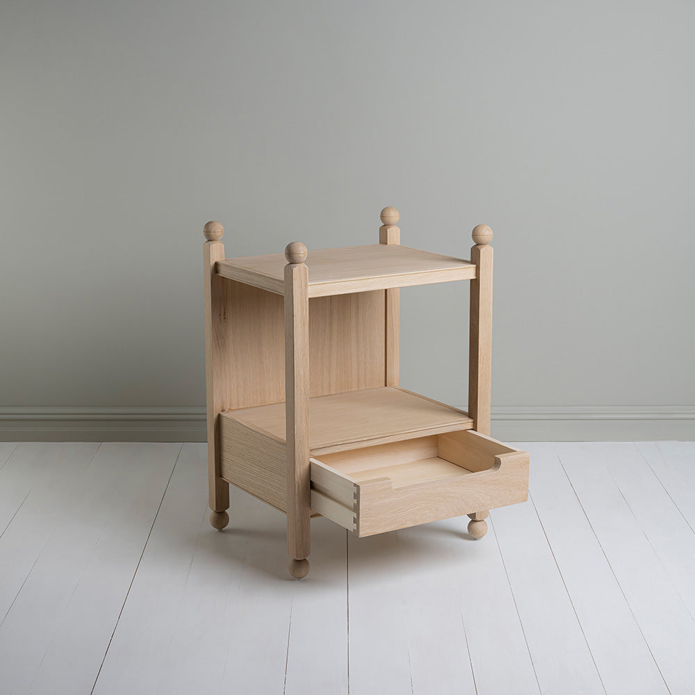 Slumber Bedside Table, Oiled Oak