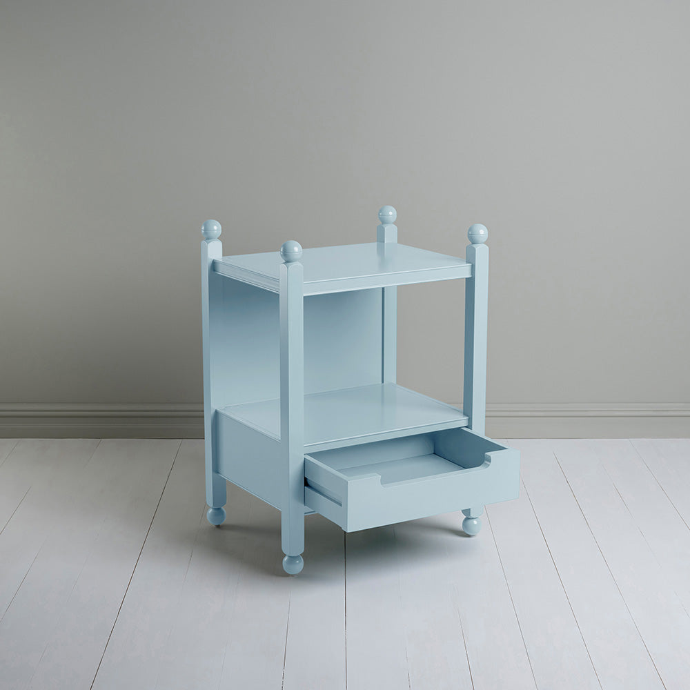 Slumber Bedside Table, Powder Blue