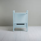 Front View of Pale Blue, Slumber Bedside Table - Nicola Harding & Co.