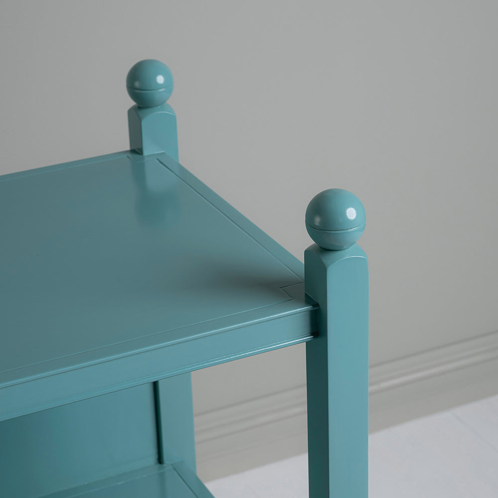 Slumber Bedside Table, Turquoise Blue