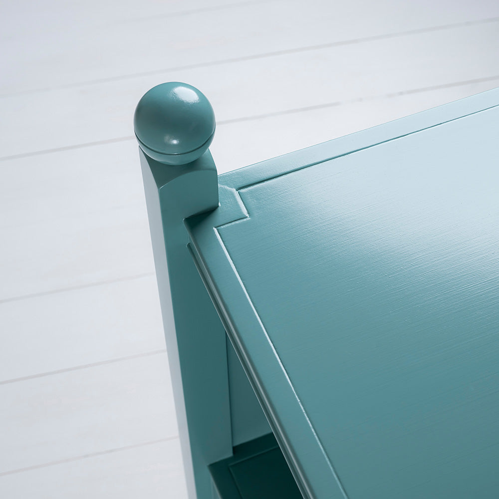 Slumber Bedside Table, Turquoise Blue
