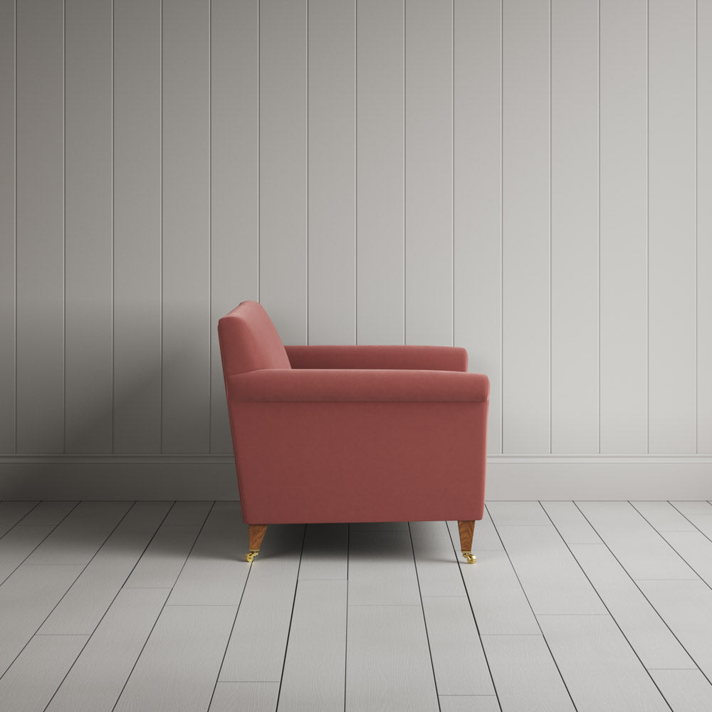 Idler Big Love Seat in Intelligent Velvet Damson