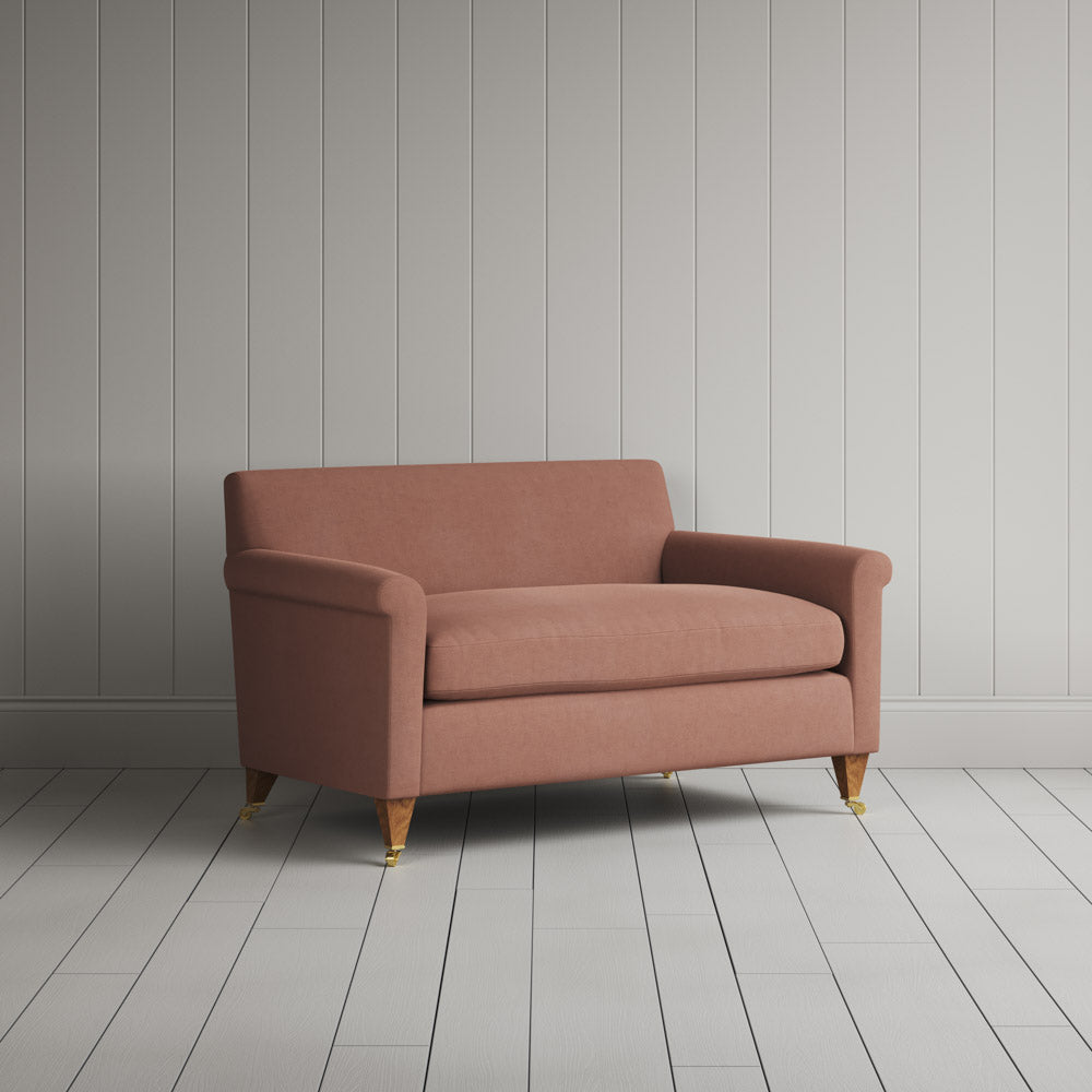 Angled perspective of the BIG LOVE seat in Roseberry Laidback Linen by NiX.