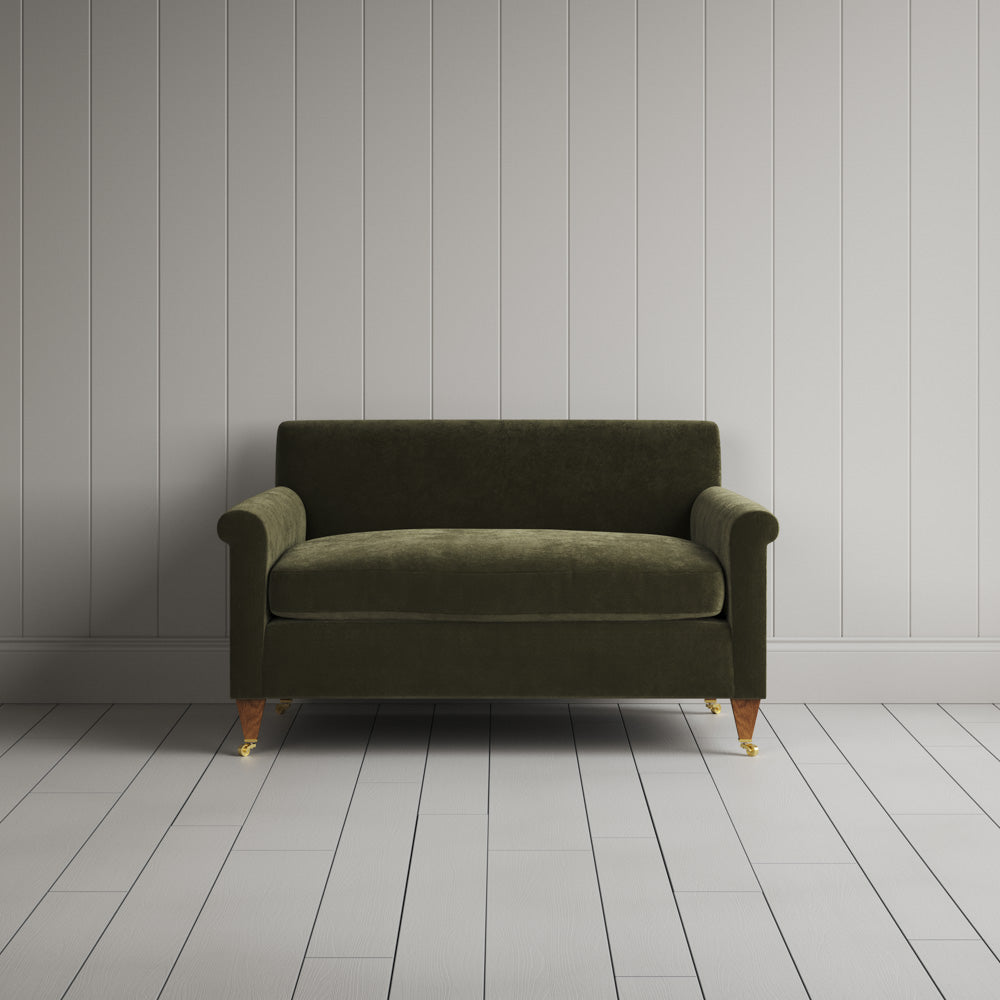 Front View of Idler Big Love Seat in Classic Corduroy Caper