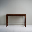 Scribble Desk, Smoky Stained Oak, Front View - NiX By Nicola Harding & Co.