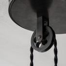 Ceiling Light Brass Upper Pully