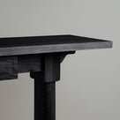 Edge Design Closeup of Keepsake Black Console Table - By NiX