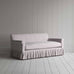 image of Curtain Call 3 Seater Sofa in Ticking Cotton, Berry
