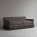 image of Curtain Call 4 Seater Sofa in Regatta Cotton, Charcoal