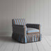 image of Curtain Call Armchair in Regatta Cotton, Blue