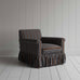 image of Curtain Call Armchair in Regatta Cotton, Charcoal