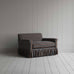 image of Curtain Call Love Seat in Regatta Cotton, Charcoal